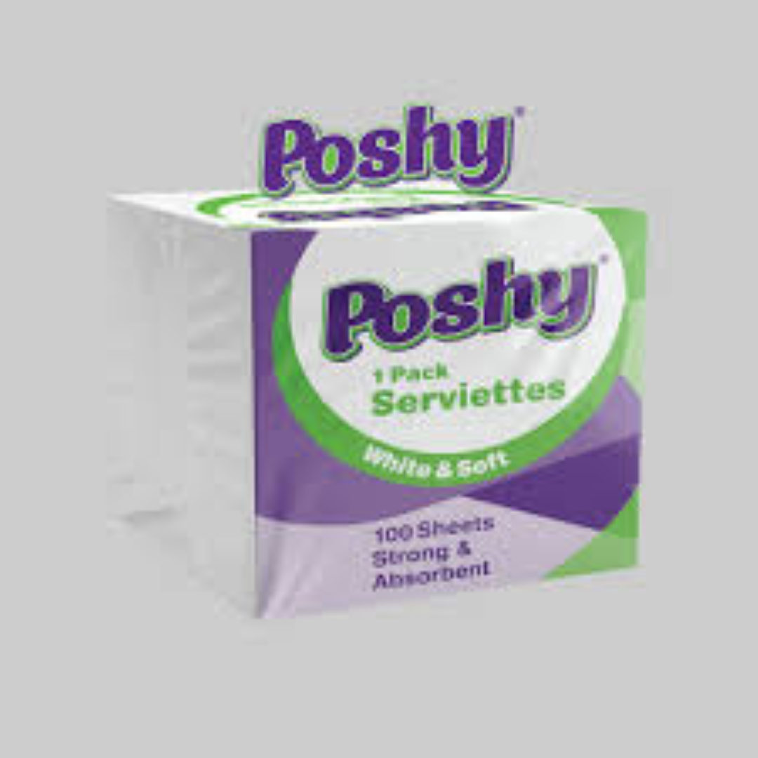 POSHY PAPER SEVIETTES SINGLE